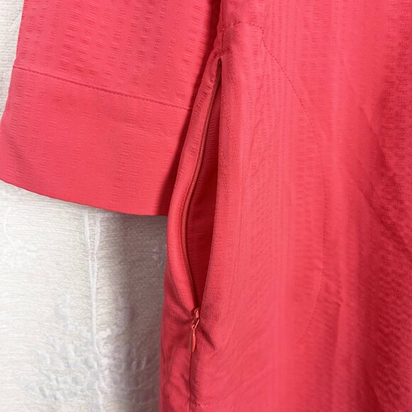 Title Nine Speed Racer 3/4 sleeve tunic textured pink quick dry UPF 50+ Small - Picture 4 of 8